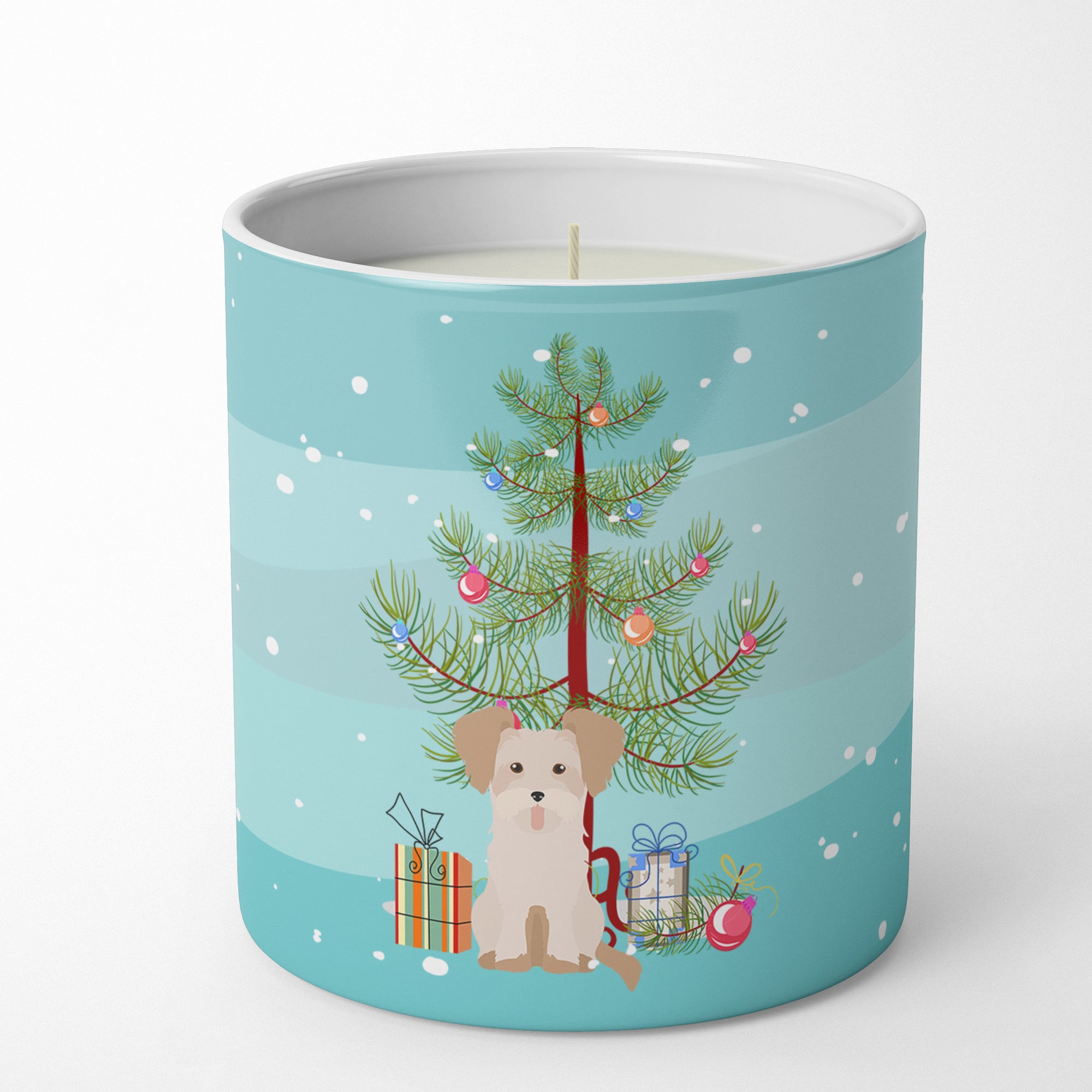 Buy this Morkie #3 Christmas Tree 10 oz Decorative Soy Candle