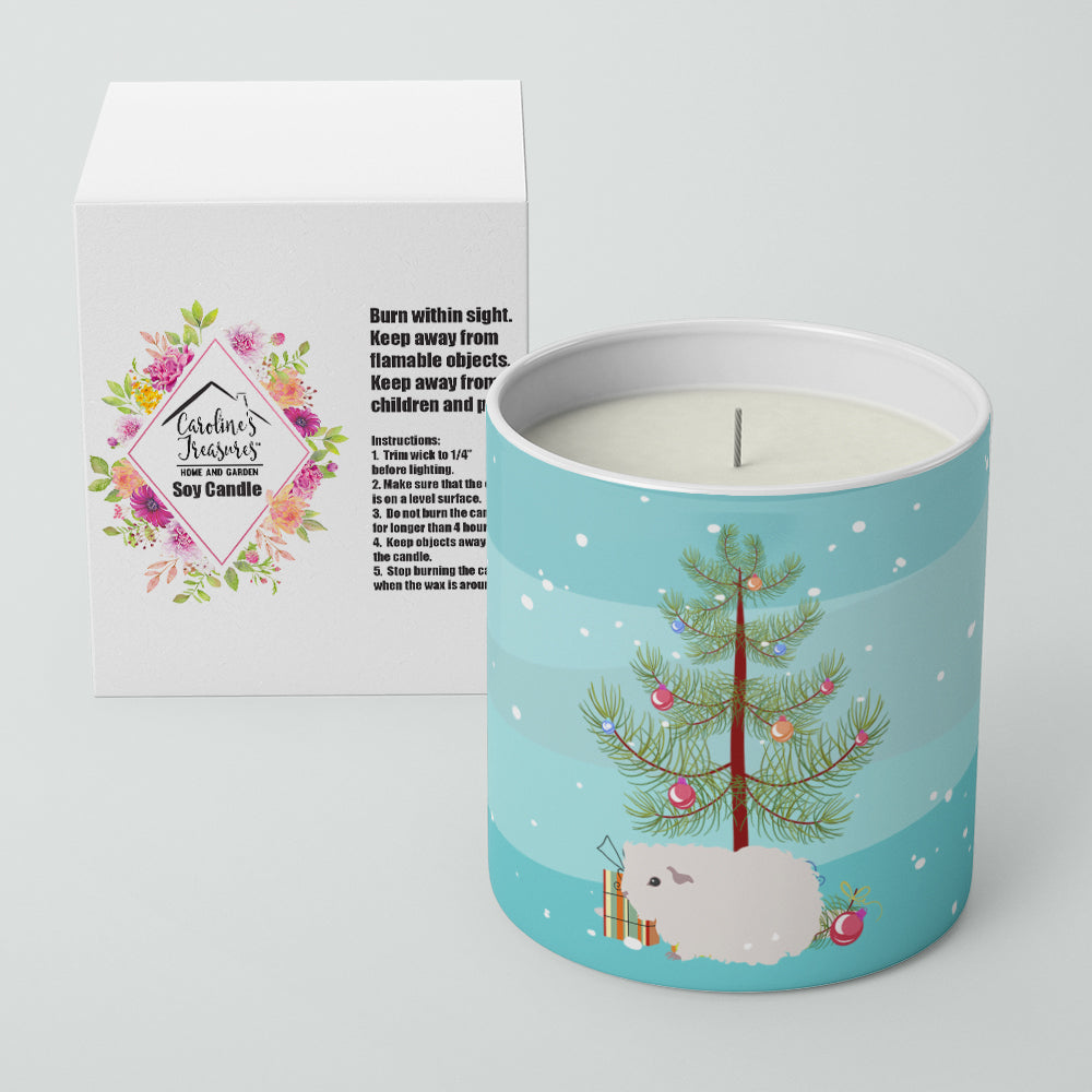 Buy this Merino Guinea Pig Merry Christmas 10 oz Decorative Soy Candle