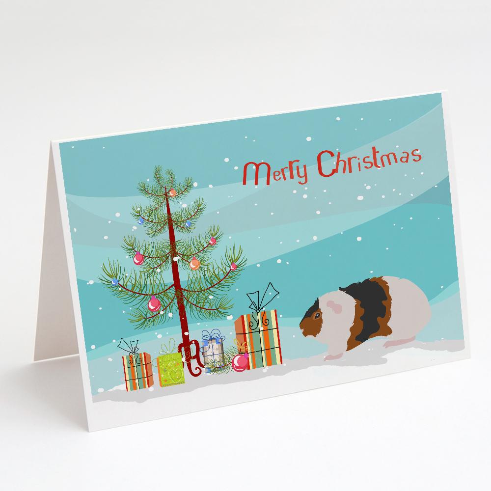 Buy this Teddy Guinea Pig Merry Christmas Greeting Cards and Envelopes Pack of 8