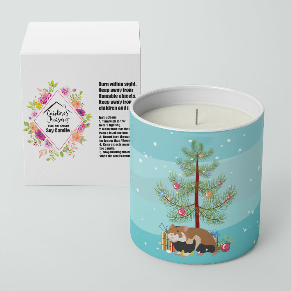 Buy this European Hamster Merry Christmas 10 oz Decorative Soy Candle