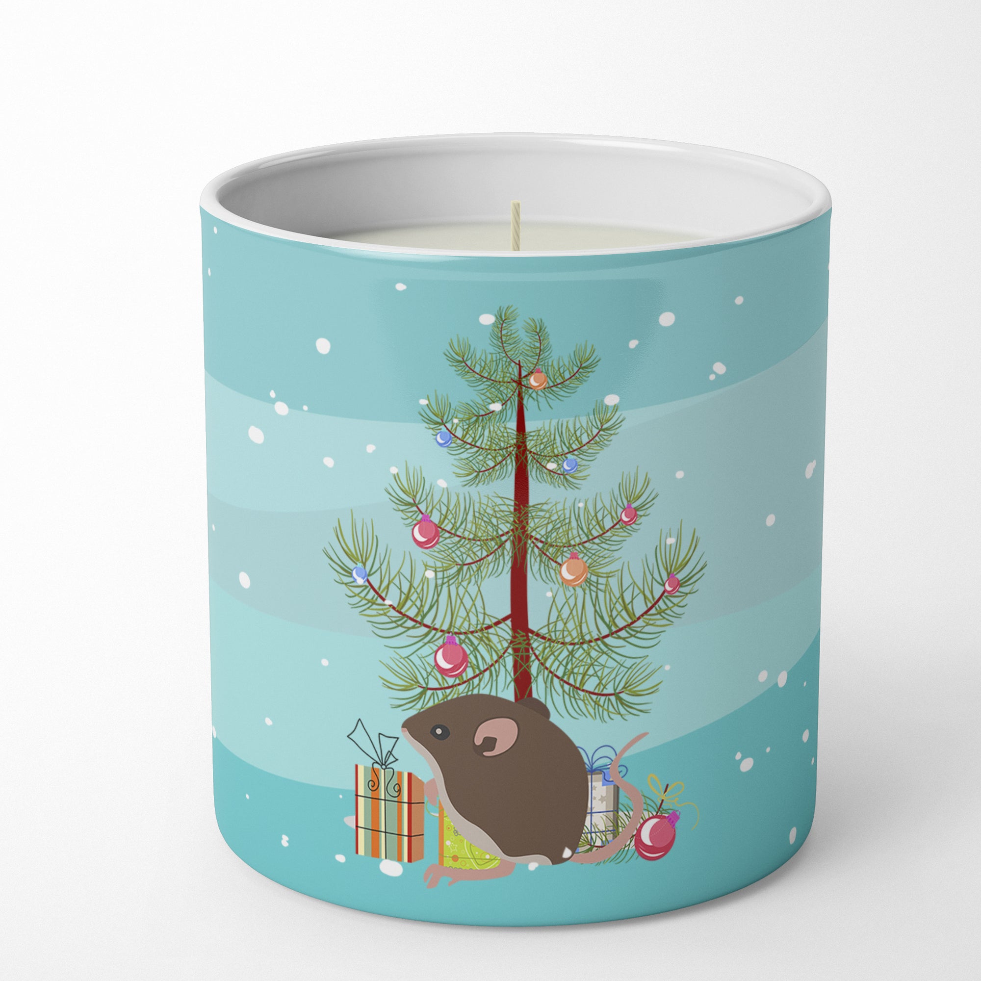 Buy this Baby Mouse Merry Christmas 10 oz Decorative Soy Candle