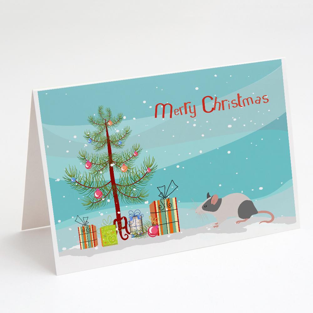 Buy this Japanese Mouse Merry Christmas Greeting Cards and Envelopes Pack of 8