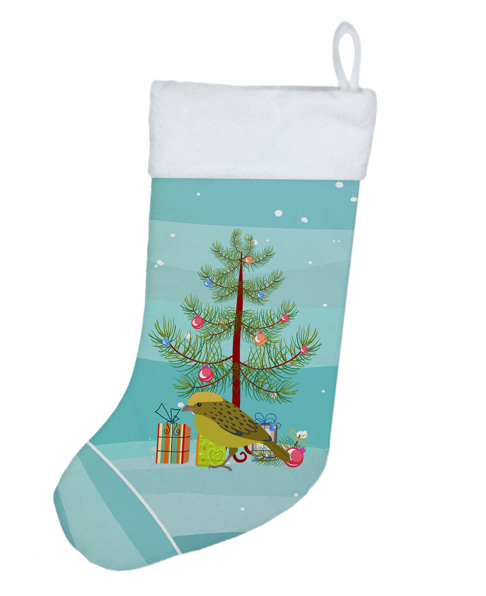 Lizard Canary Merry Christmas Christmas Stocking