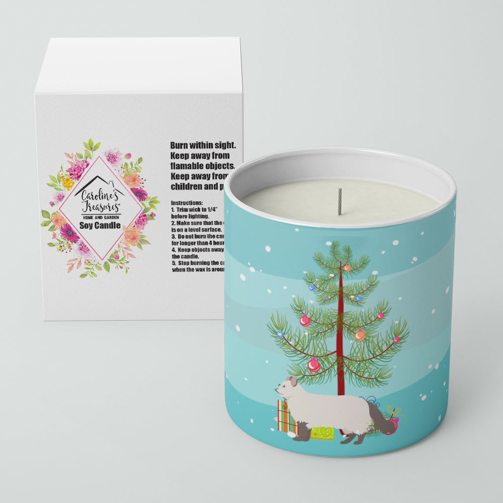 American Curl #2 Cat Merry Christmas 10 oz Decorative Soy Candle - the-store.com