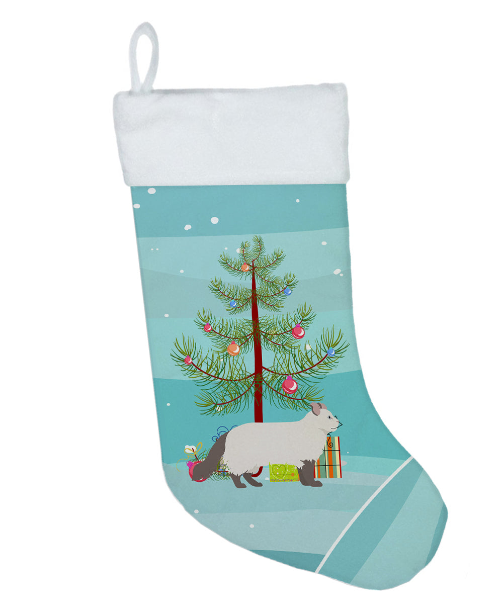 American Curl #2 Cat Merry Christmas Christmas Stocking