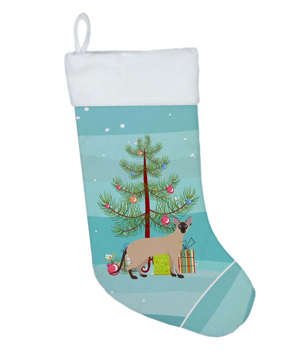 Colorpoint Shorthair #2 Cat Merry Christmas Christmas Stocking