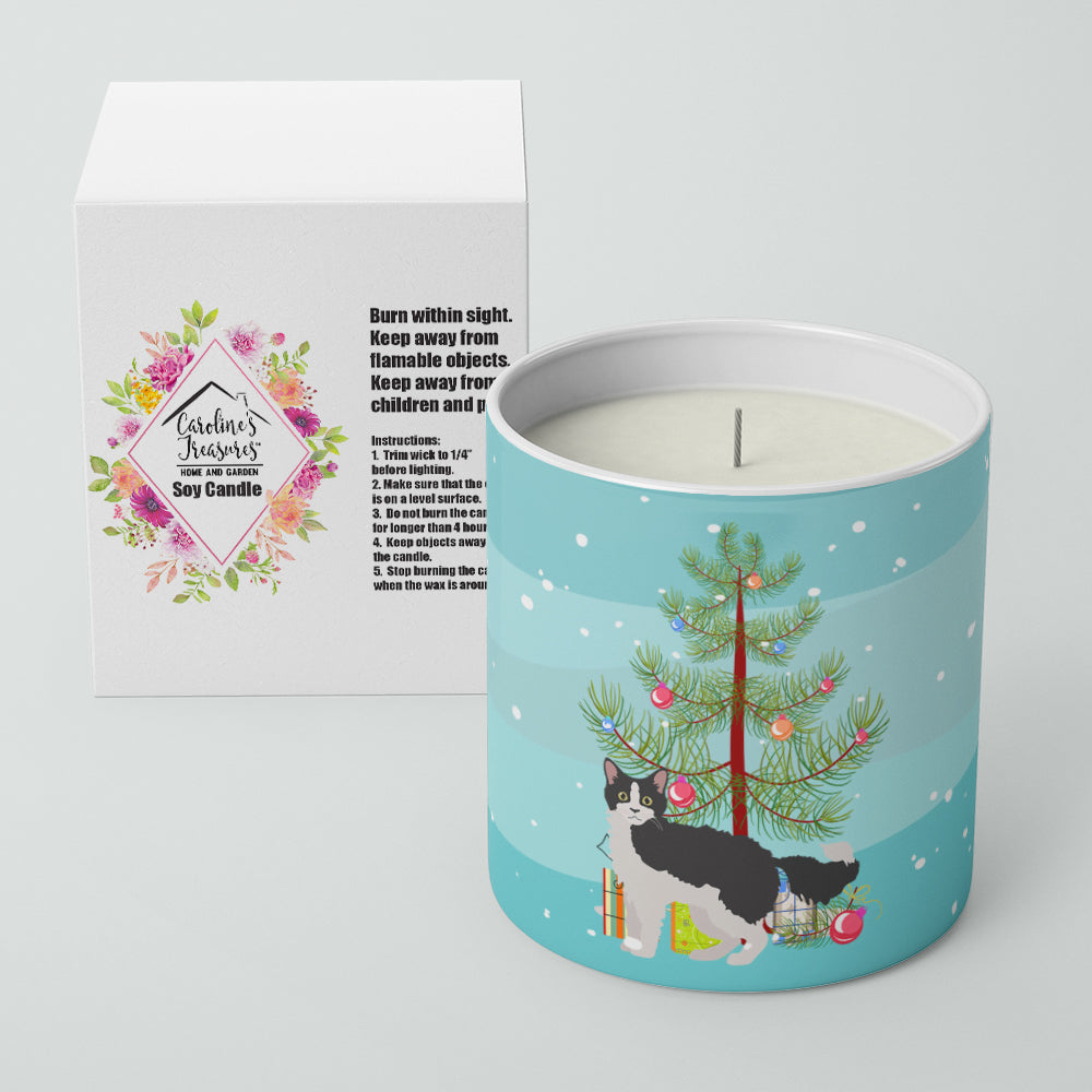 Buy this La Perm #1 Cat Merry Christmas 10 oz Decorative Soy Candle