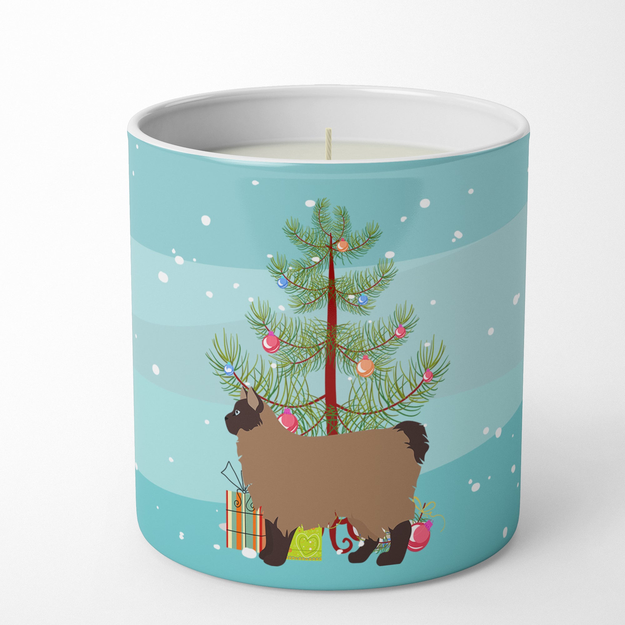 Buy this Owyhee Bob #2 Cat Merry Christmas 10 oz Decorative Soy Candle