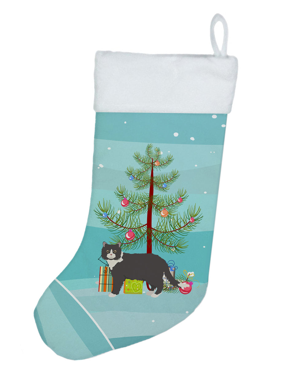 Poodle Cat #1 Cat Merry Christmas Christmas Stocking