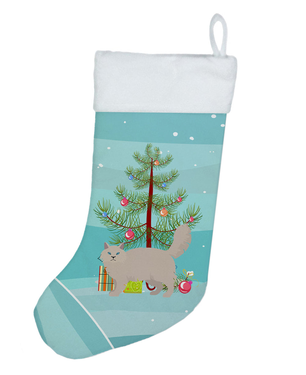 Siberian Forest #2 Cat Merry Christmas Christmas Stocking