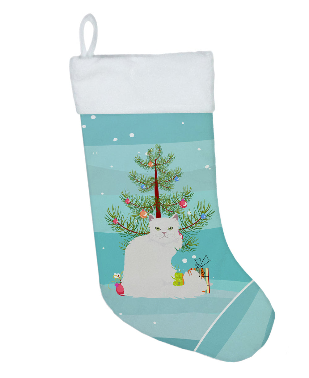 Asian Semi Longhaired Cat Merry Christmas Christmas Stocking