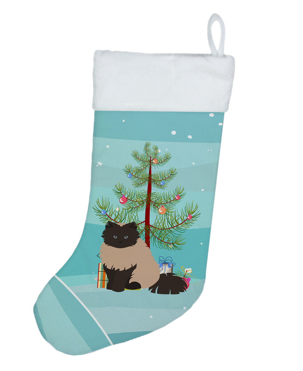 Colorpoint Persian Hymalayan #2 Cat Merry Christmas Christmas Stocking