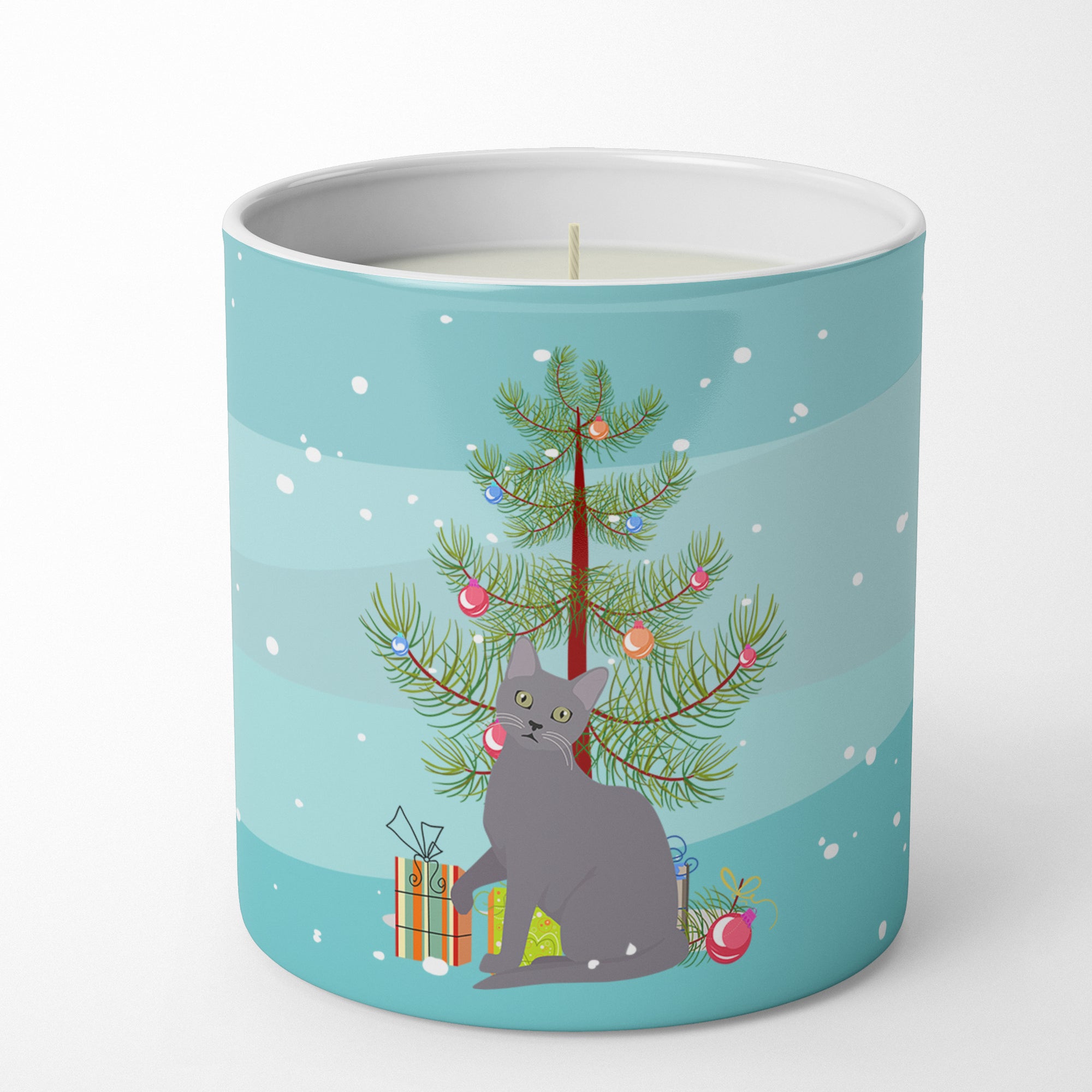 Buy this Korat Cat Merry Christmas 10 oz Decorative Soy Candle