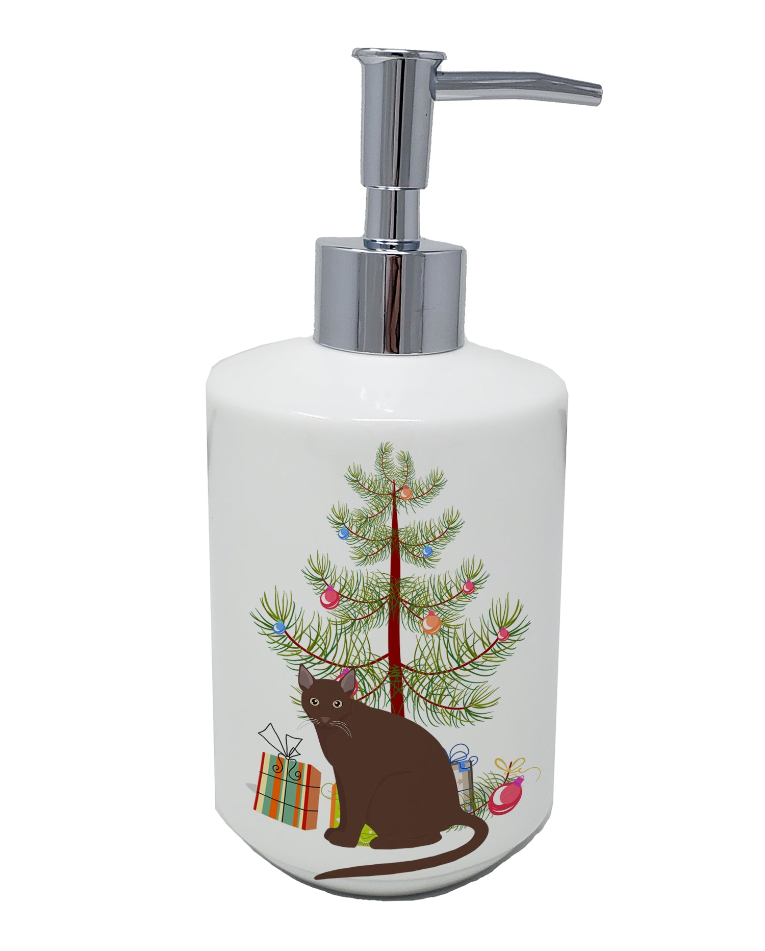 Buy this Raas Cat Merry Christmas Ceramic Soap Dispenser