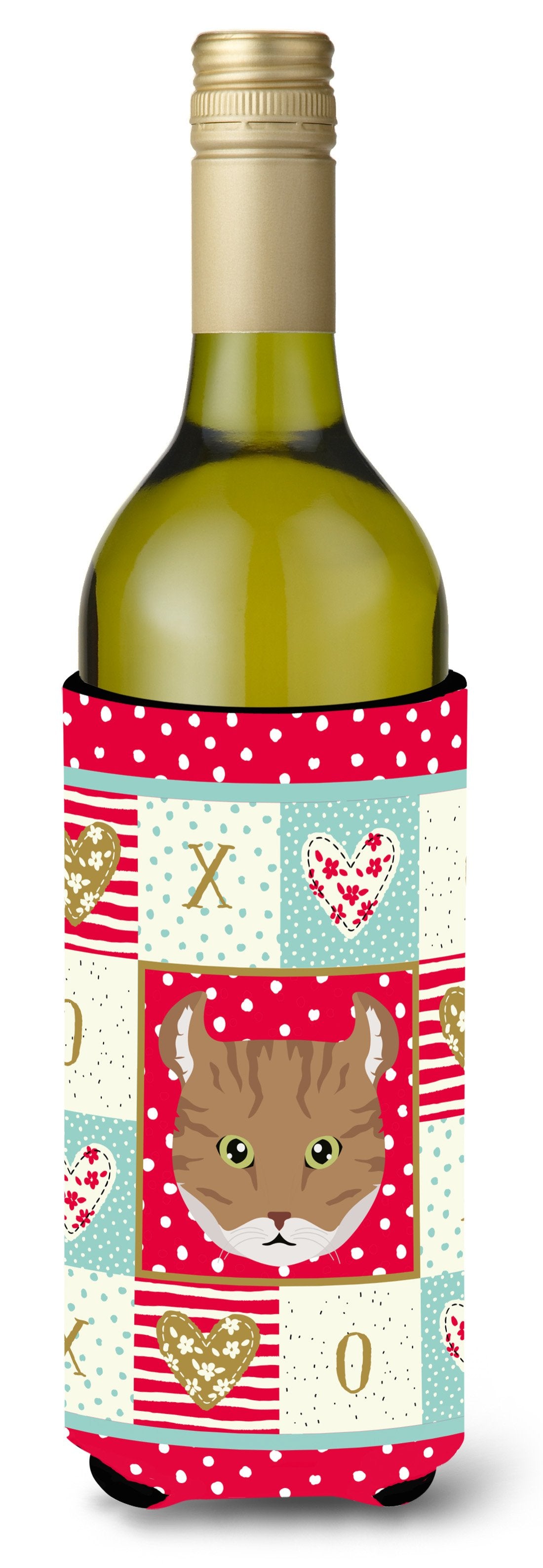 Highlander Lynx Cat Wine Bottle Beverage Insulator Hugger CK5121LITERK by Caroline&#39;s Treasures