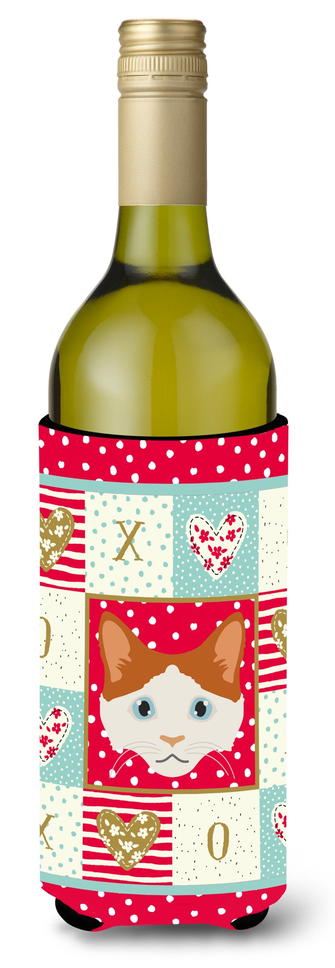 La Perm Cat Wine Bottle Beverage Insulator Hugger CK5127LITERK by Caroline&#39;s Treasures