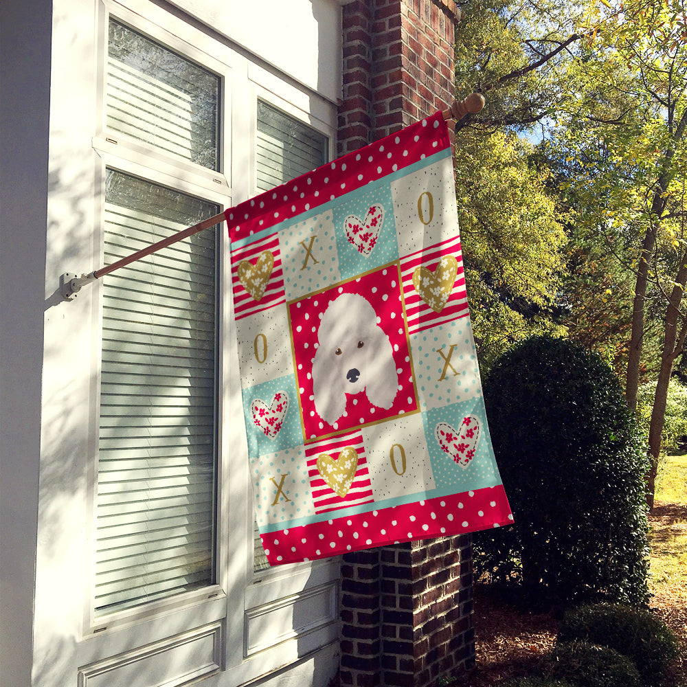 Poodle Flag Canvas House Size CK5229CHF