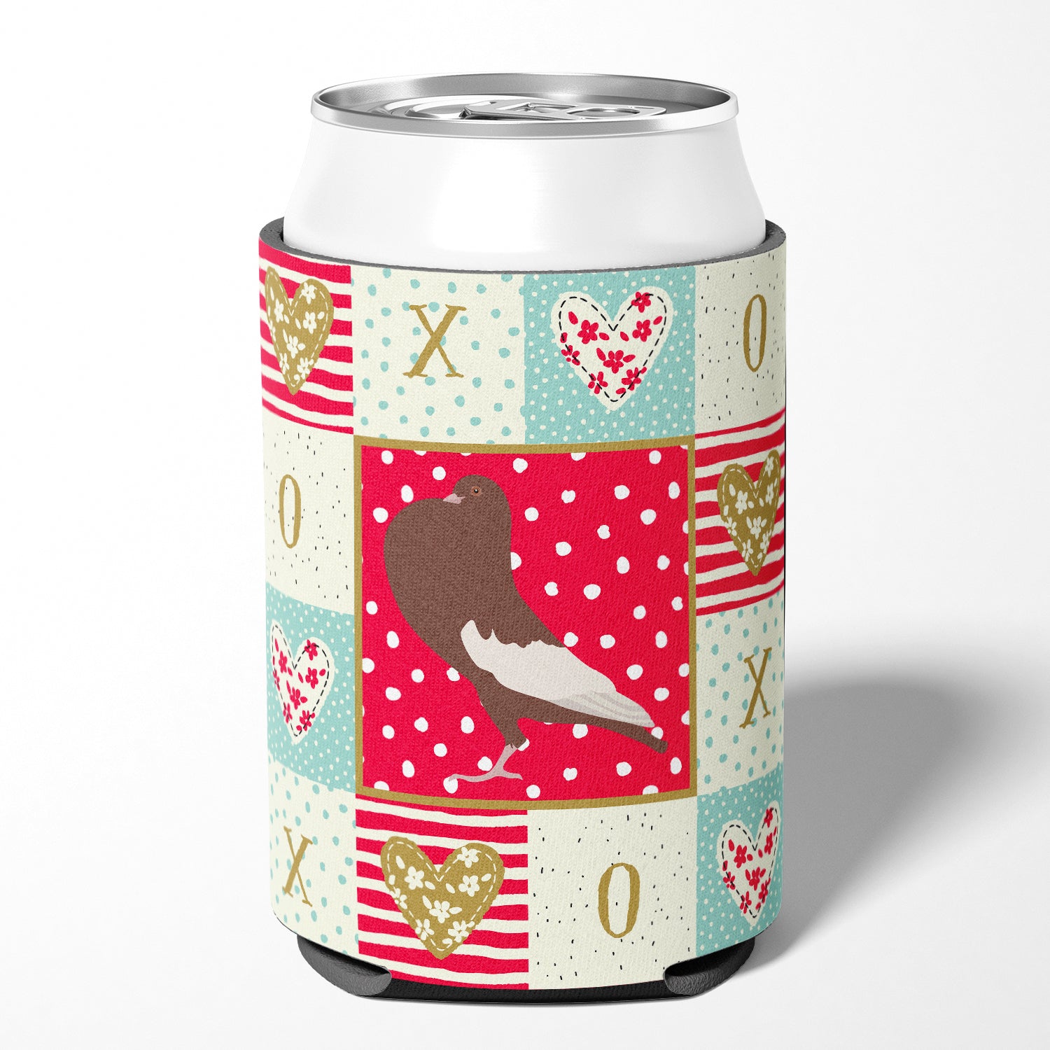 English Pouter Pigeon Love Can or Bottle Hugger CK5381CC