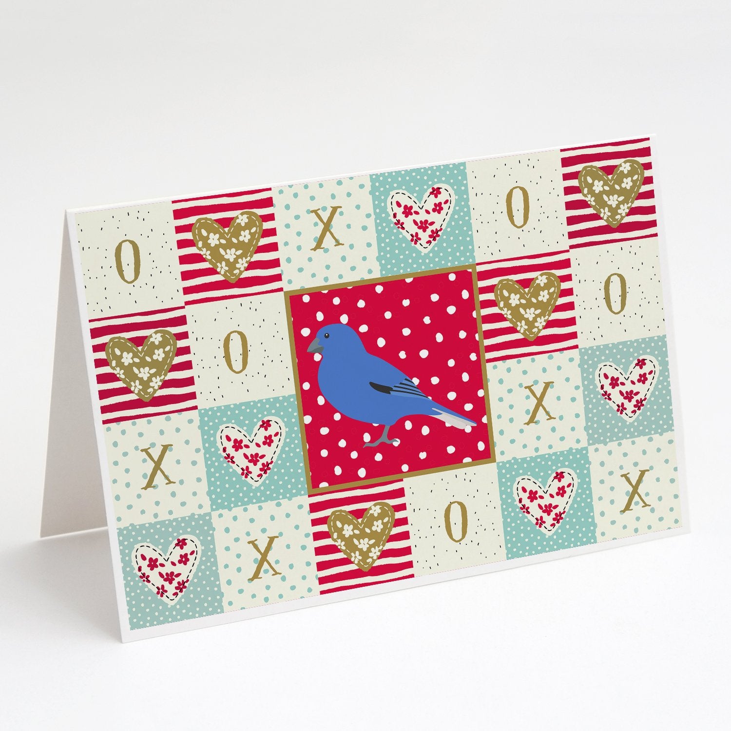 Buy this Bunting Love Greeting Cards and Envelopes Pack of 8