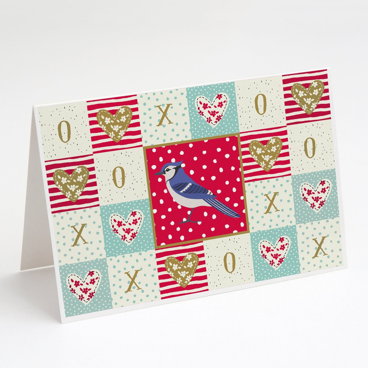 Buy this Jay Bird Love Greeting Cards and Envelopes Pack of 8