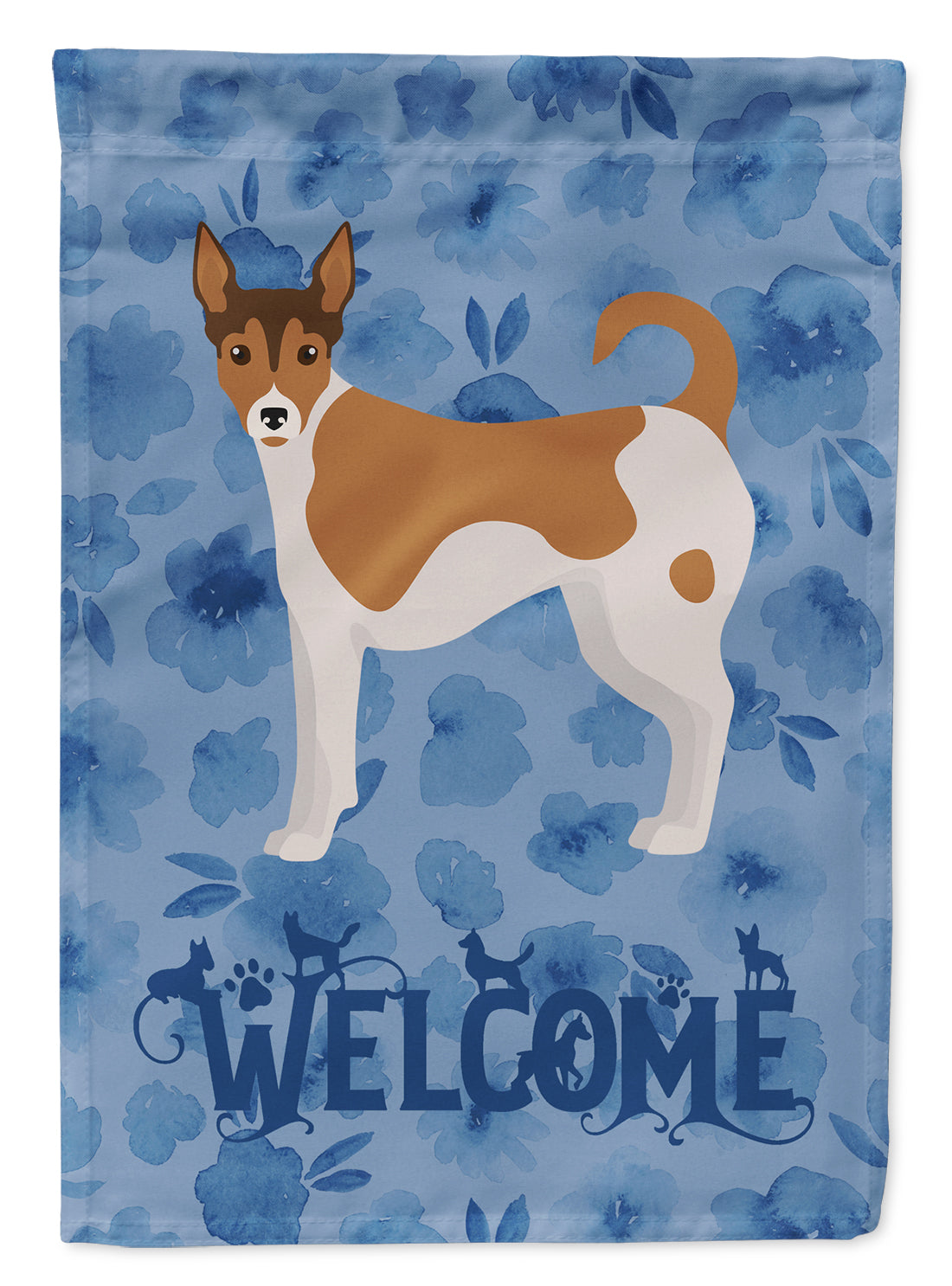 Tenterfield Terrier Welcome Flag Canvas House Size CK6052CHF