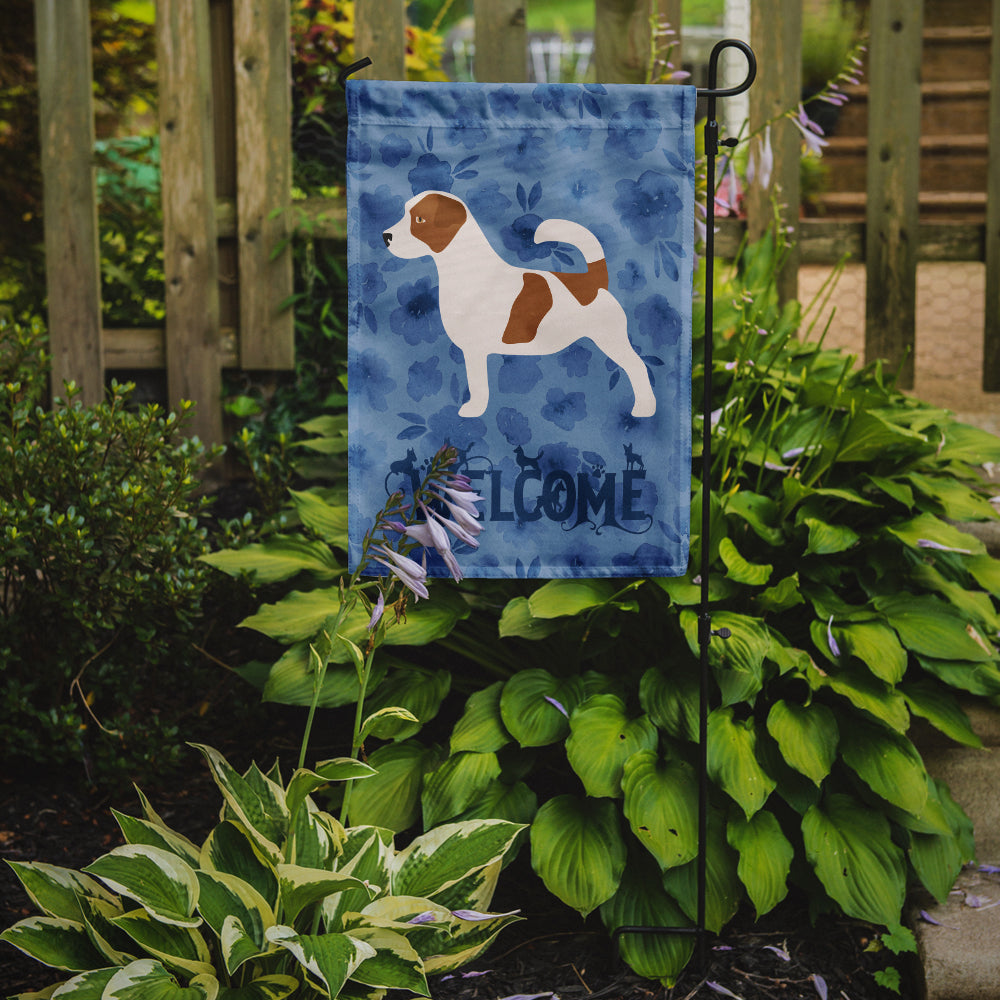 Jack Russell Terrier Welcome Flag Garden Size CK6134GF