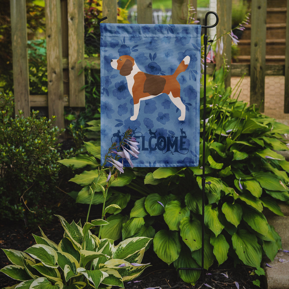 Beagle Welcome Flag Garden Size CK6137GF