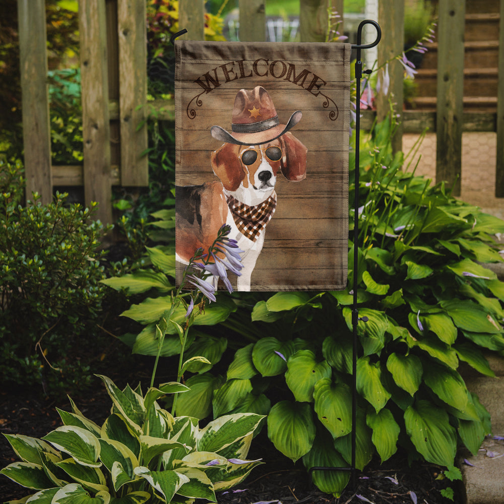 Beagle Country Dog Flag Garden Size CK6282GF
