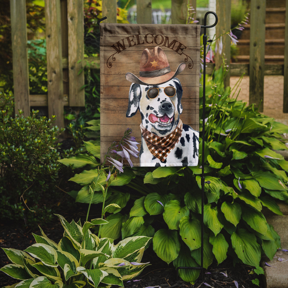 Dalmatian #3 Country Dog Flag Garden Size CK6315GF
