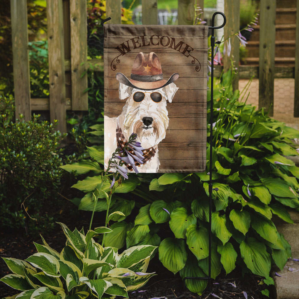 Wheaten Terrier Country Dog Flag Garden Size CK6376GF