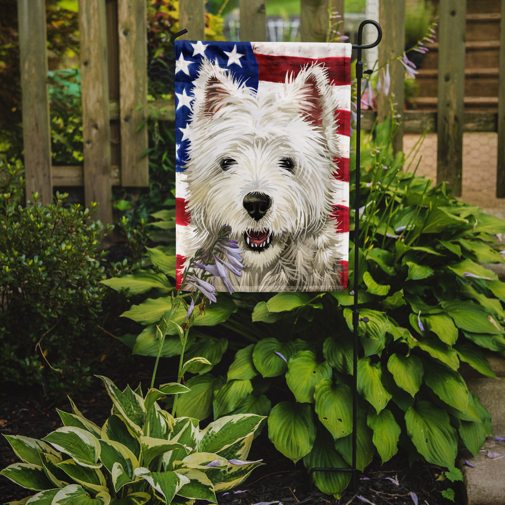 Cairn Terrier Dog American Flag Flag Garden Size CK6471GF