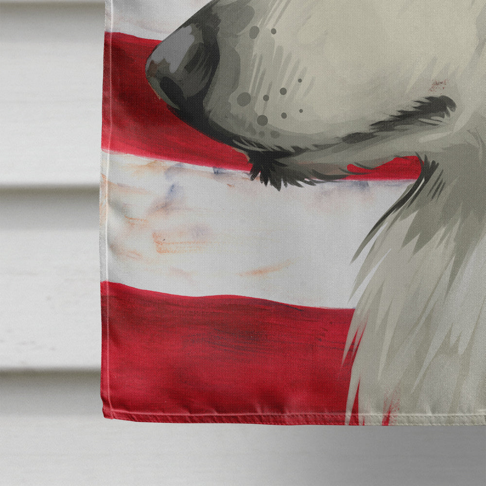 Cretan Hound Dog American Flag Flag Canvas House Size CK6496CHF