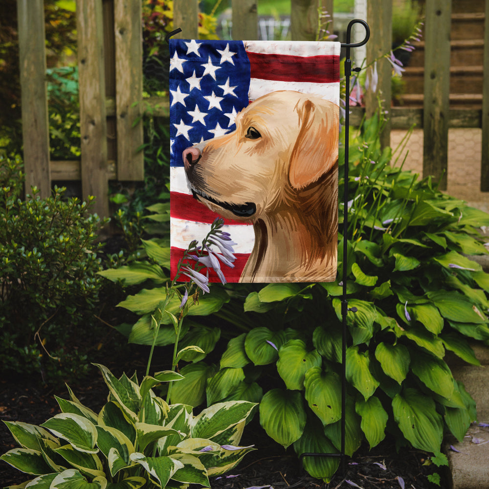 Labrador Retriever American Flag Flag Garden Size CK6600GF