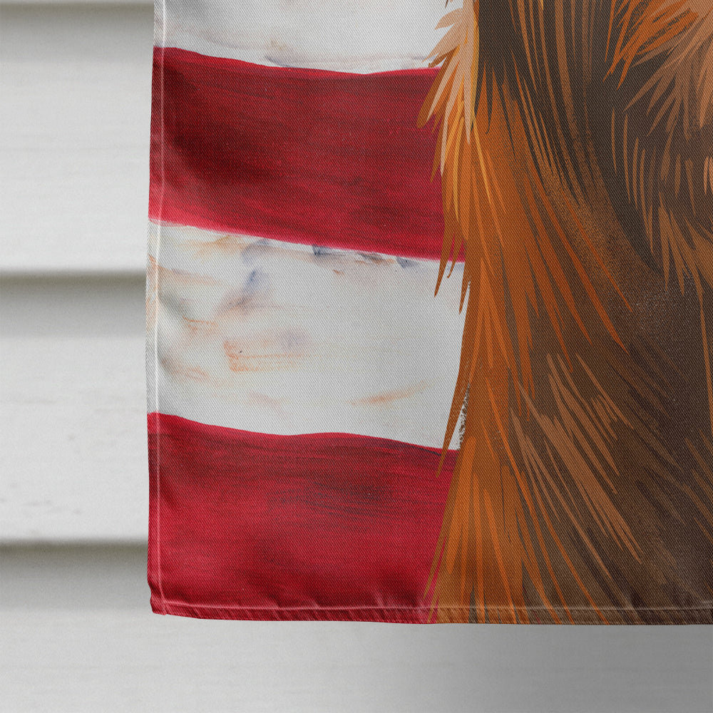 Pharaoh Hound Dog American Flag Flag Canvas House Size CK6643CHF
