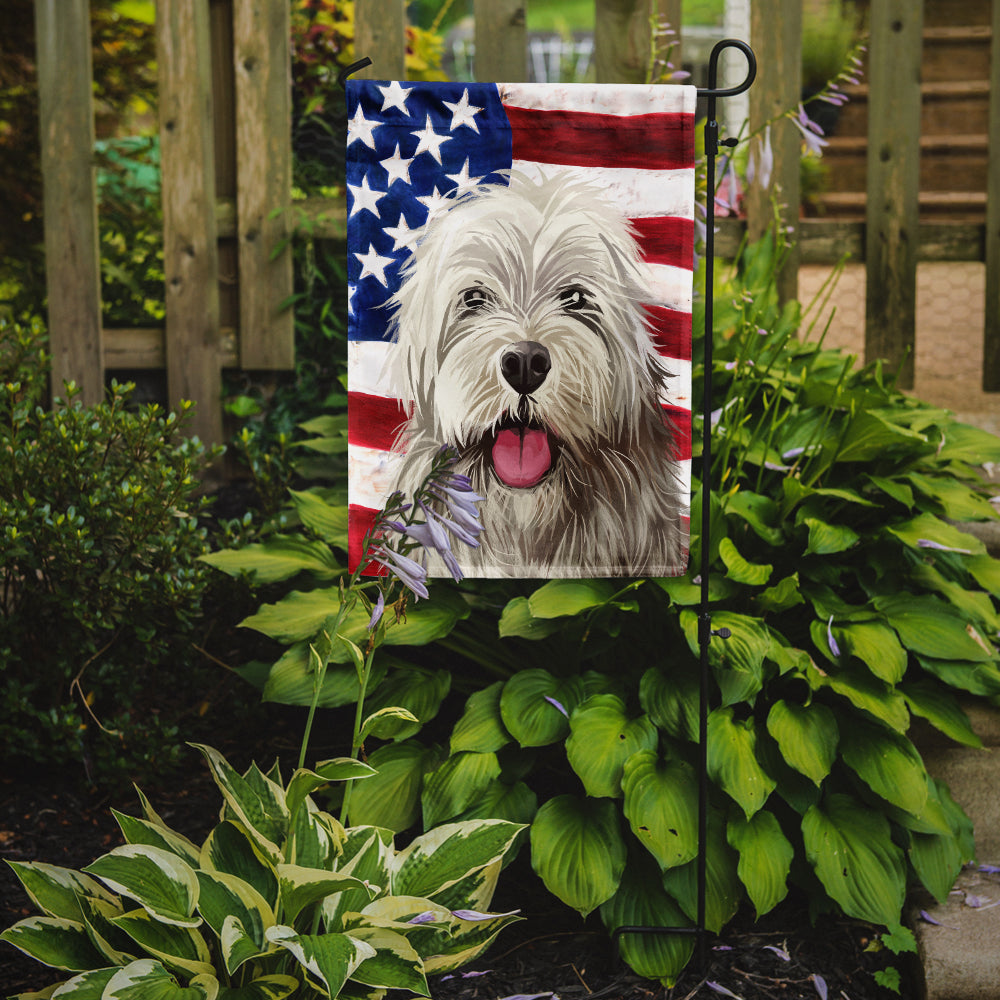 Sapsali Dog American Flag Flag Garden Size CK6688GF