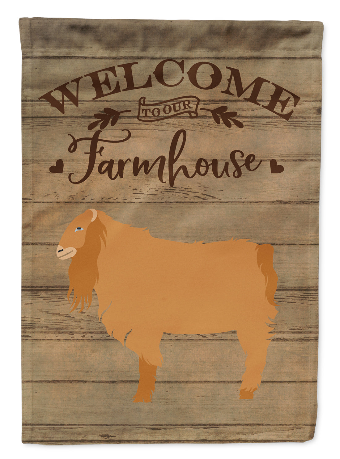 American Lamancha Goat Welcome Flag Canvas House Size CK6829CHF