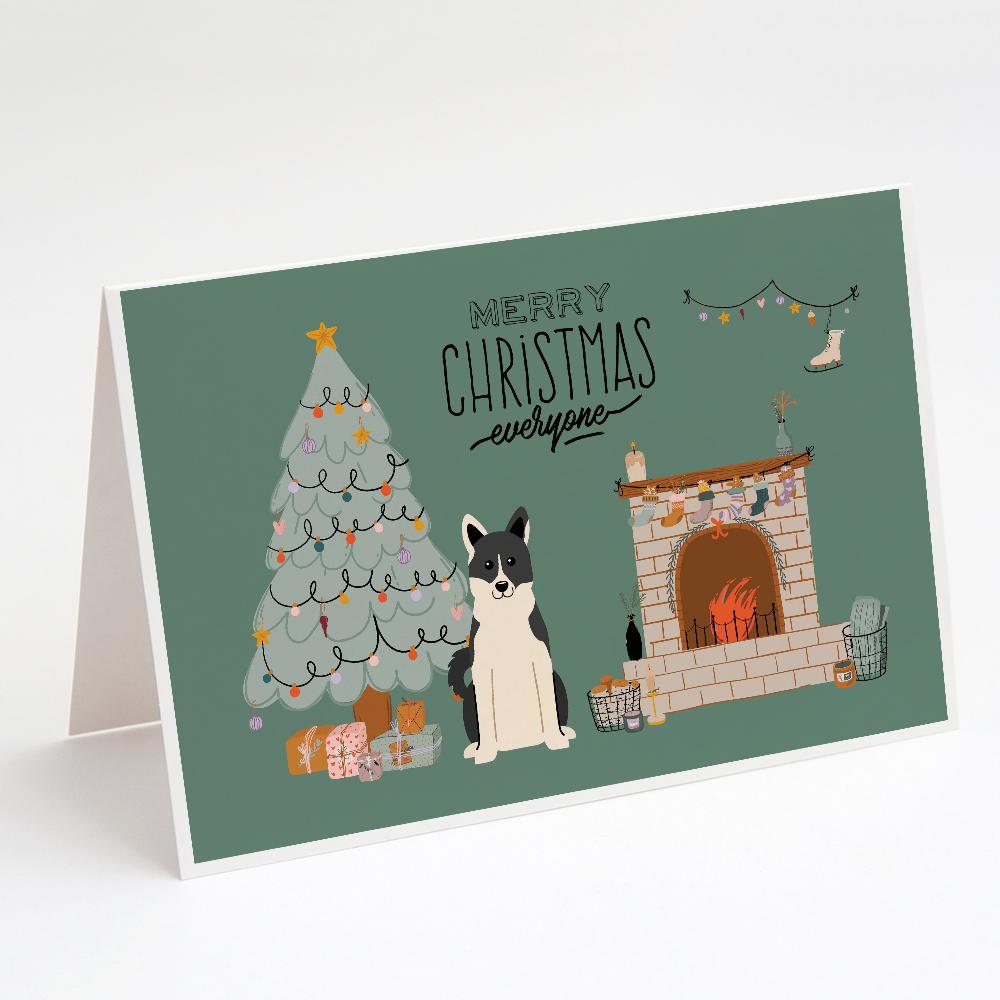 Buy this Russo-European Laika Spitz Christmas Everyone Greeting Cards and Envelopes Pack of 8