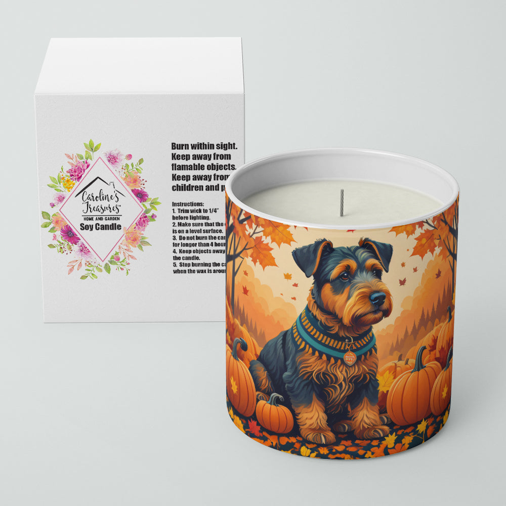 Buy this Airedale Terrier Fall Decorative Soy Candle