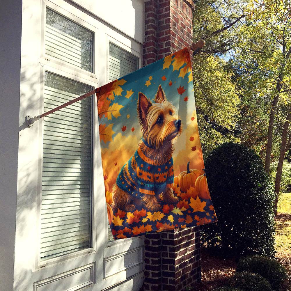 Buy this Australian Terrier Terrier Fall House Flag