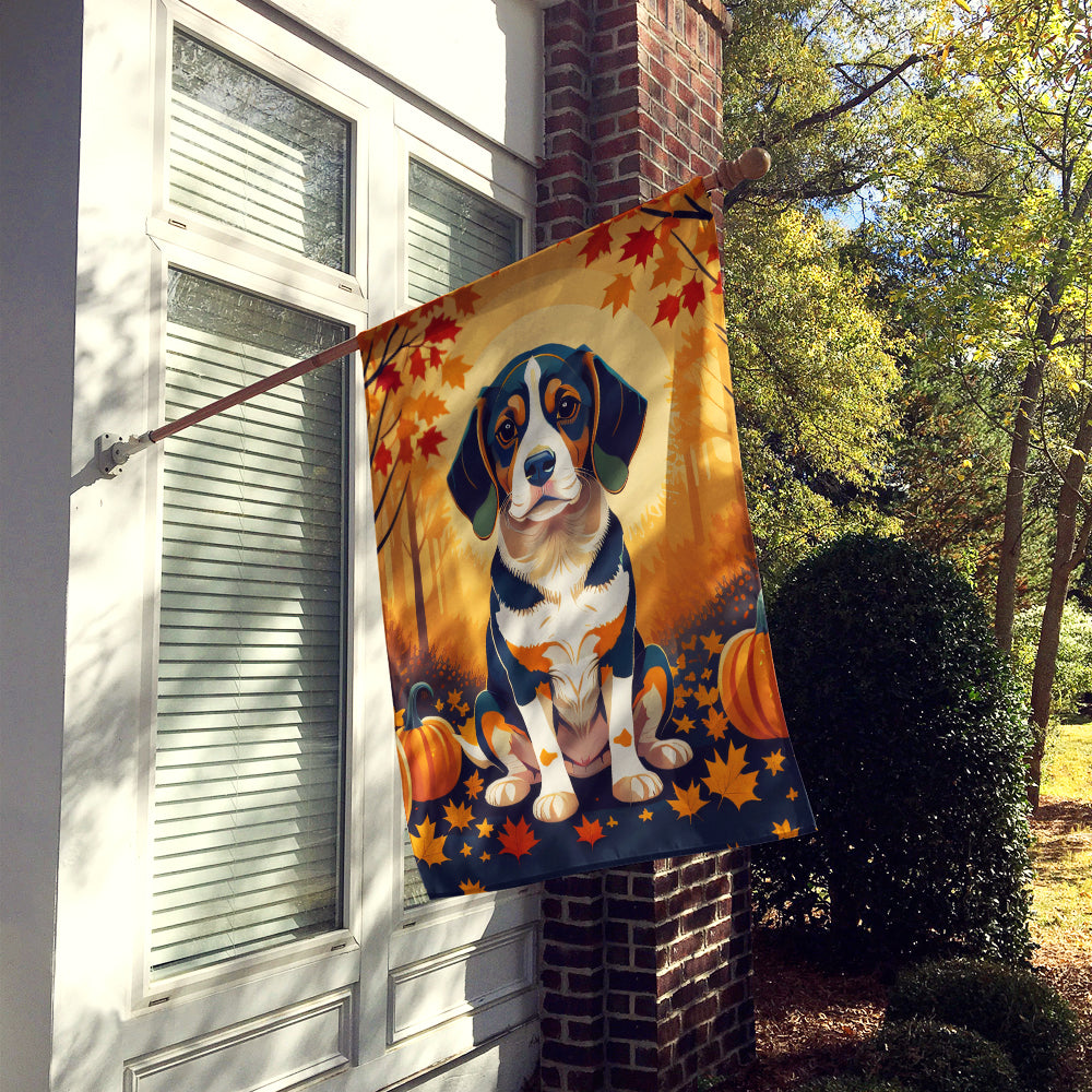 Buy this Beagle Fall House Flag