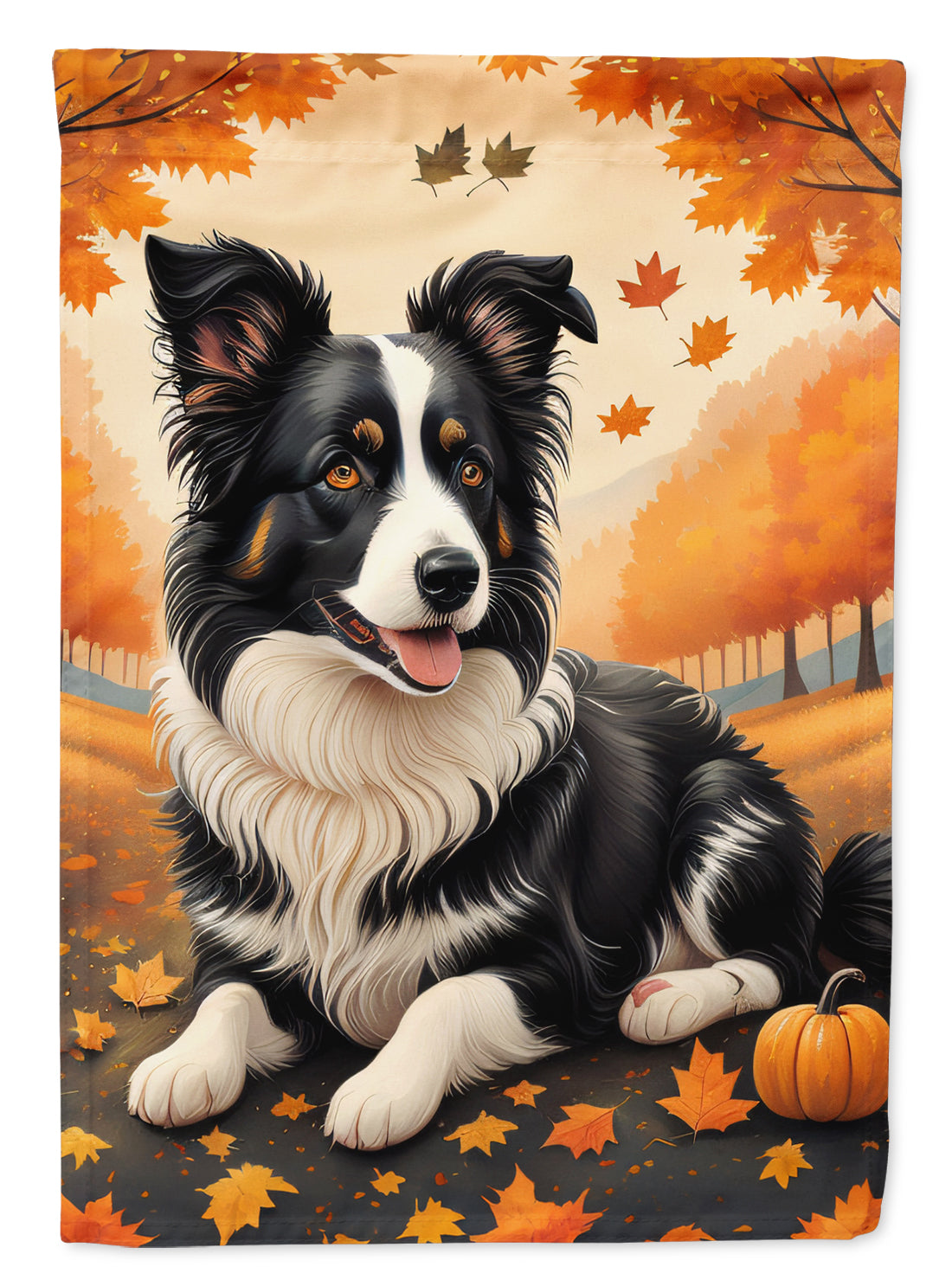 Buy this Border Collie Fall House Flag