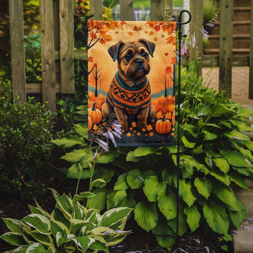 Buy this Border Terrier Fall Garden Flag