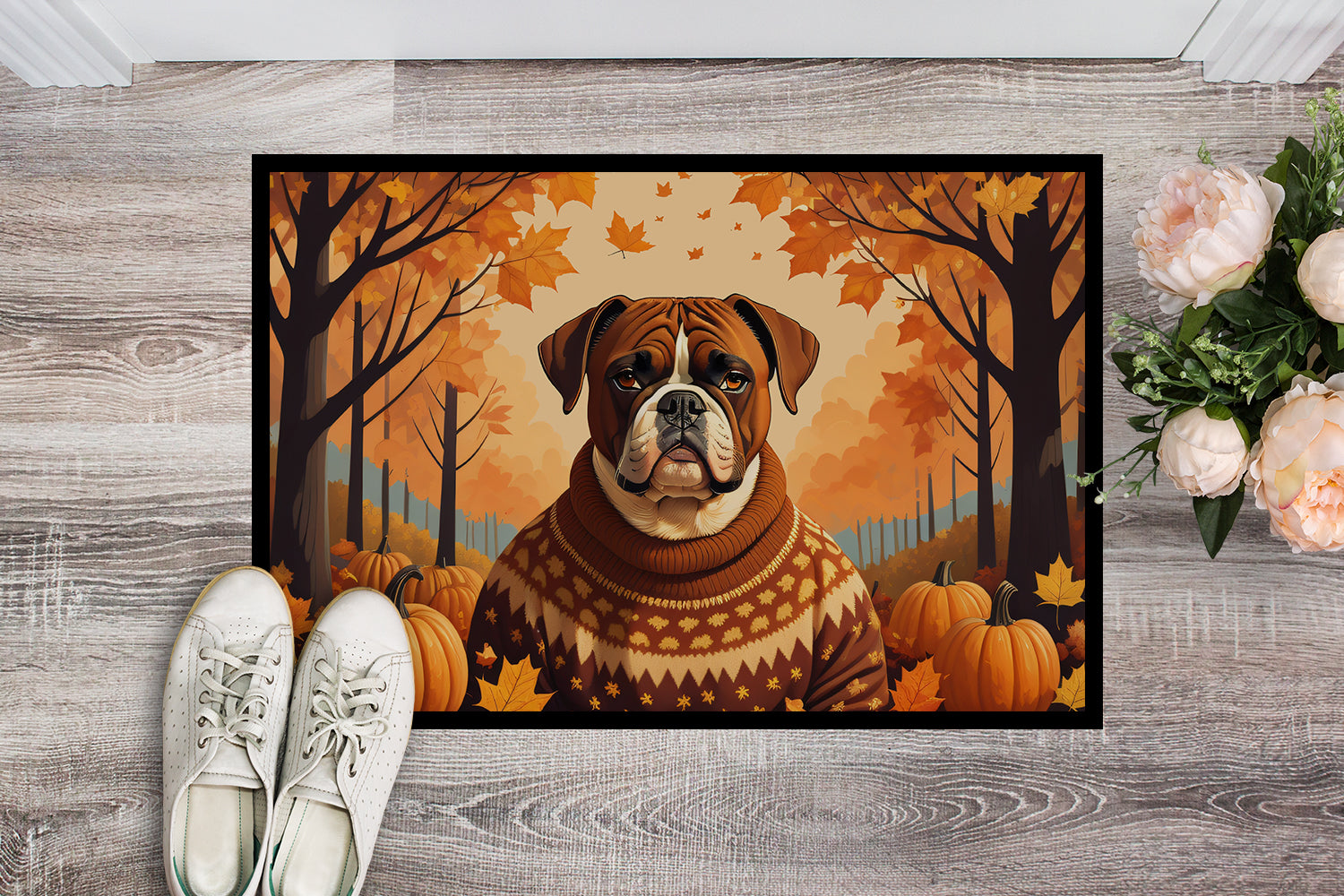 Buy this Boxer Fall Indoor or Outdoor Mat 24x36