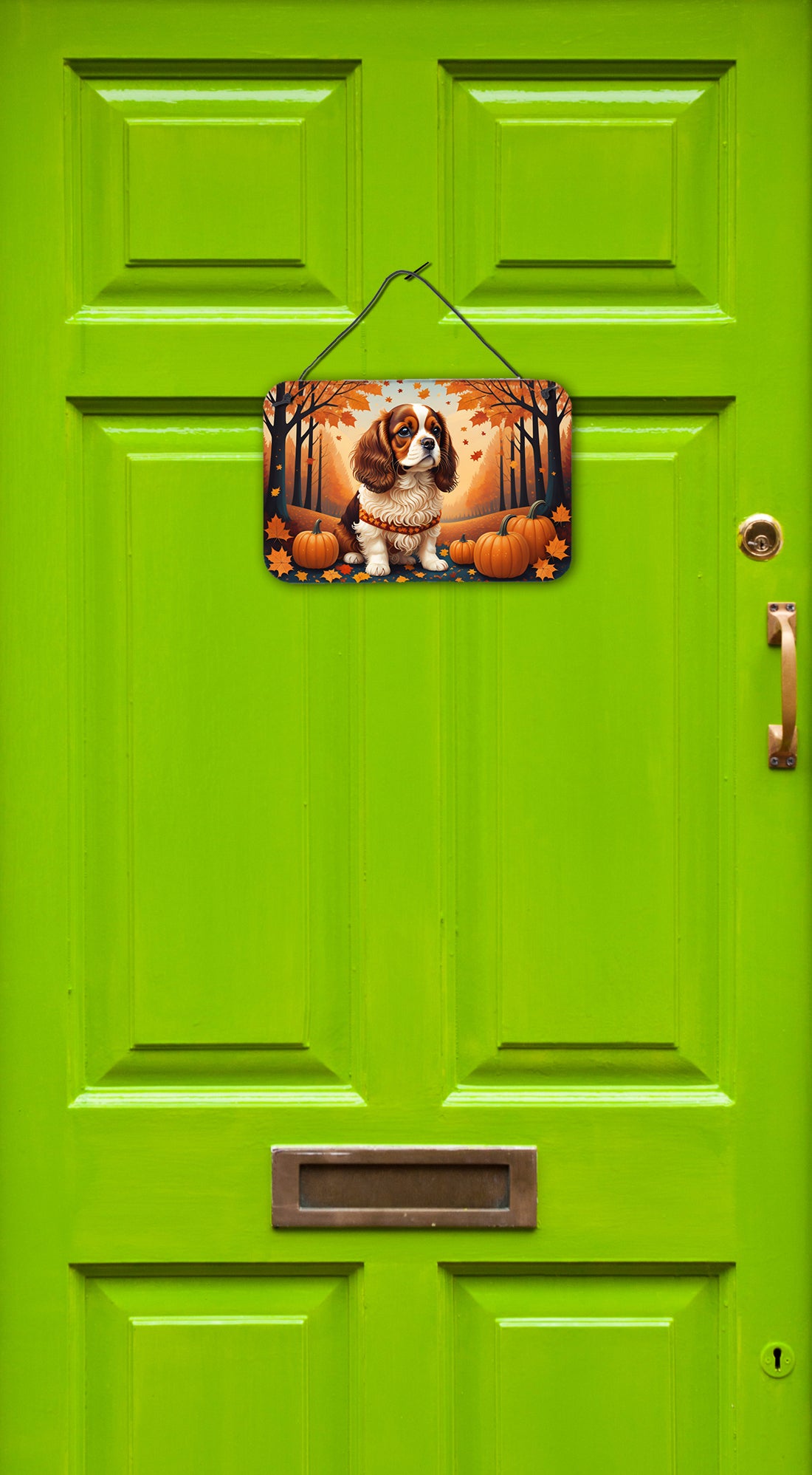 Buy this Cavalier Spaniel Fall Wall or Door Hanging Prints
