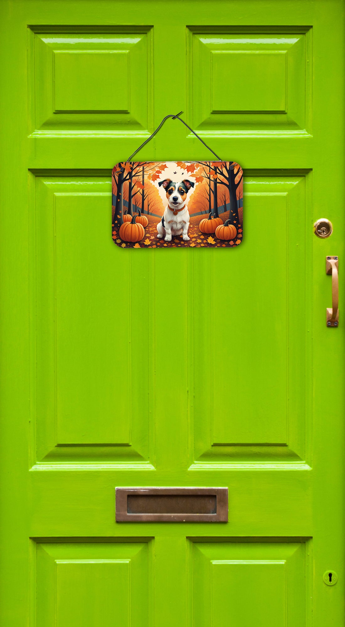Buy this Jack Russell Terrier Fall Wall or Door Hanging Prints
