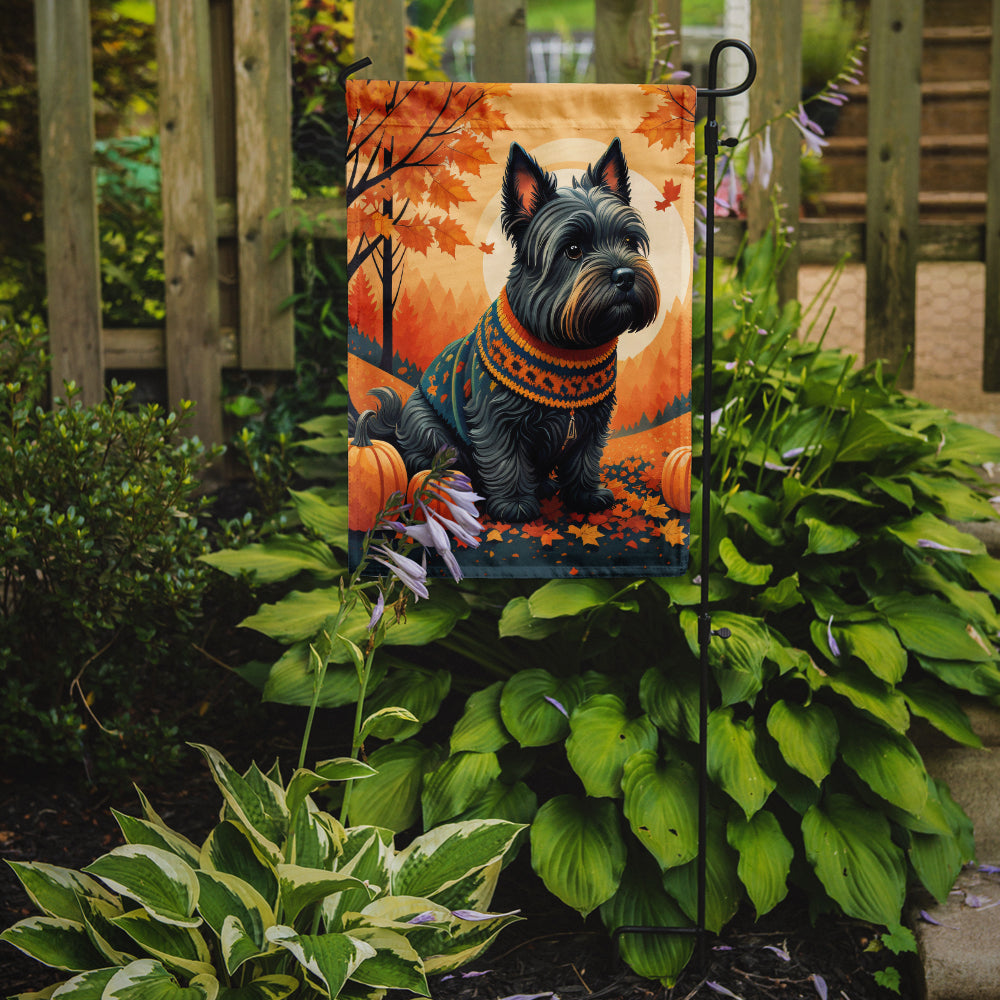 Buy this Scottish Terrier Fall Garden Flag