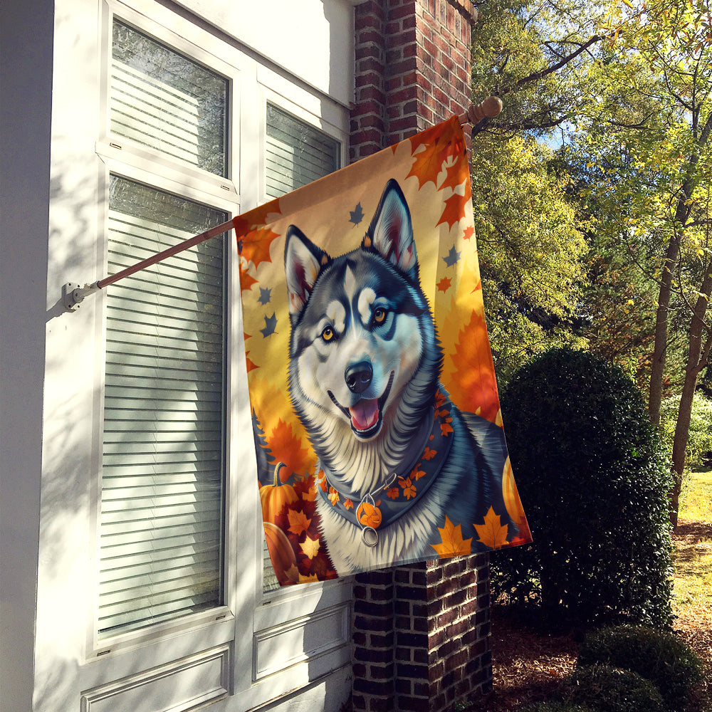 Buy this Siberian Husky Fall House Flag