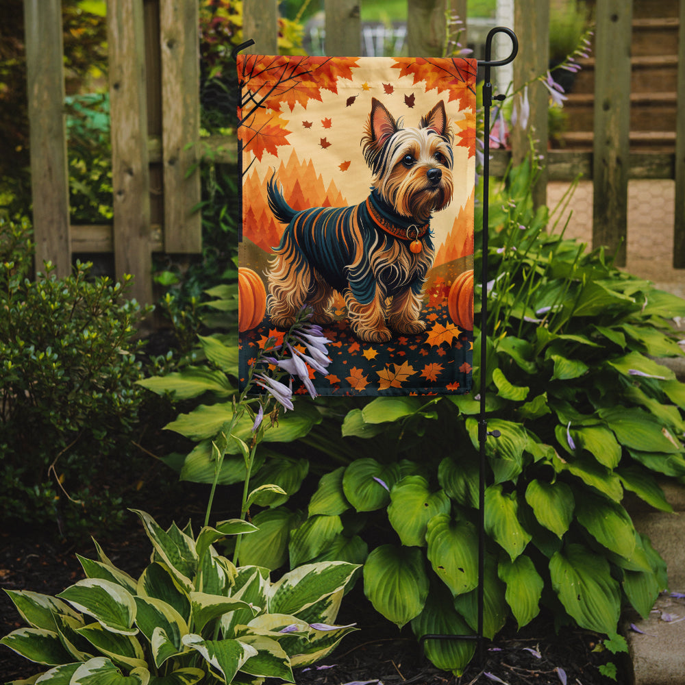 Buy this Silky Terrier Fall Garden Flag