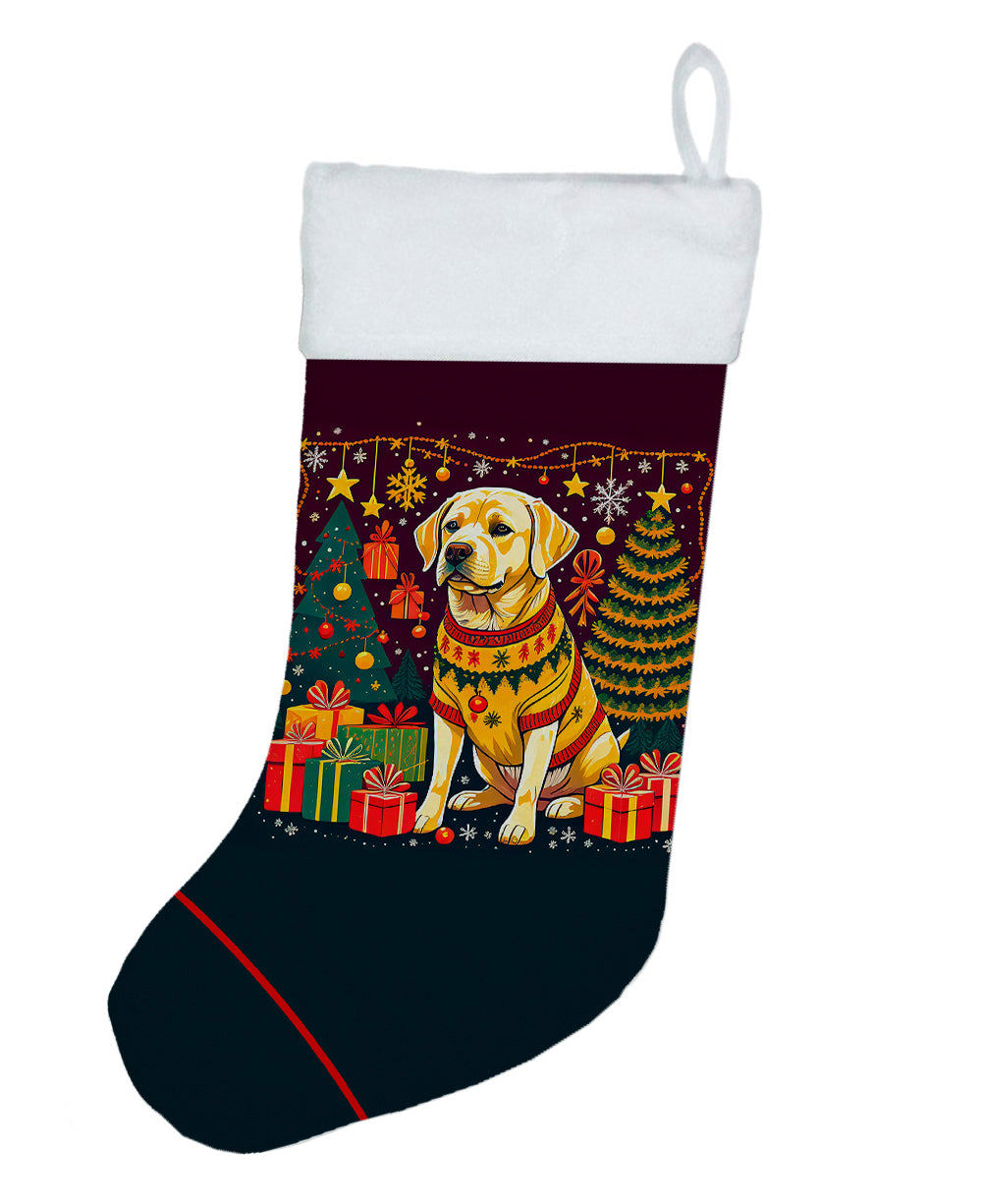 Buy this Yellow Labrador Retriever Christmas Christmas Stocking