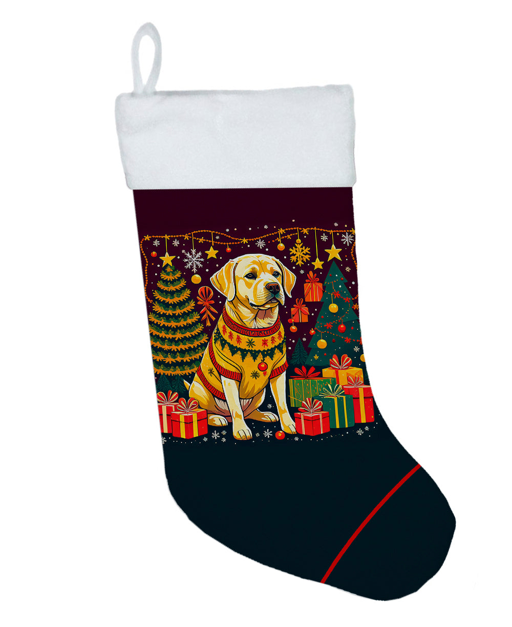 Buy this Yellow Labrador Retriever Christmas Christmas Stocking
